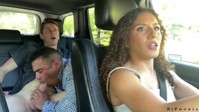 Biphoria - Hot Latin Gay Couple Smashes Hitchhiking Slut