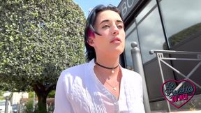 Leila, a Naughty Girl Who Really Wants a Taste of Two Cocks