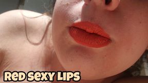 Red Sexy Lips Compilation – Bold Lip Tease