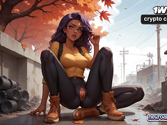 Fall into gusto with hardcore autumn coupling on the streets. Let the fantastic tramps and beotches dominate you. Horny gonzo porn awaits!