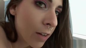 Punk slut enjoys her some anal banging