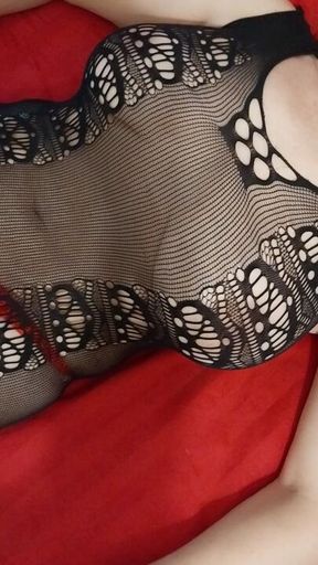 Striptease in bed 🔥