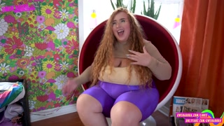 Jealous GF Inflates her Giant Juggies until she POPs