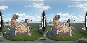 Lesbian Fun In The Sun Young Matty Smoking Dirty Female Director Miss Pussycat Worships Her Pussy