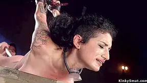 Alt Busty Slave In Anal With Arabelle Raphael