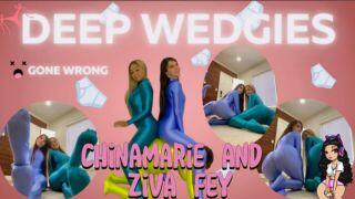 deep wedgies ft :  Ziva fey , Shiny sensations