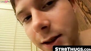 Str8Thugs.com - Billy Da Kidd's solo play as he jerks his thick dick off to completio