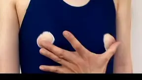 Yuu Mahiru Asian teen rubs and fingers her hot pussy 2