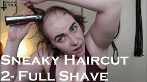 Sneaky Haircut 2- The Full Shave WMV