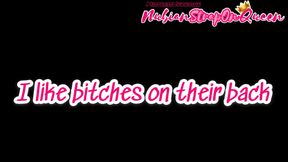 I Like Bitches on Their Back