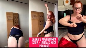 Adventures With Laura S2E2 - Laura's Huge Package - Porn Vlog