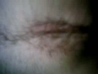 Close up video of my young girlfriend's tight and wet hairy pussy
