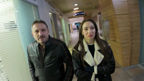 Laura and Faith - First cuckold play in hotel with a stranger - part 1