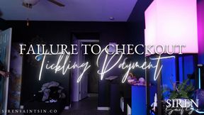 Failure To Checkout Tickling Payment