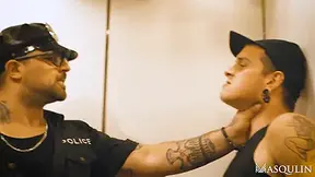The Cop Wants In, - Gay Bareback Video