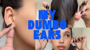 My dumbo ears at every angle… and very red from playing so much