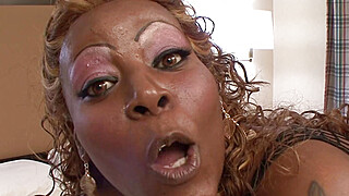 A Sloppy Facial For A Big Beautiful Black Girl Who Loves To Get Rammed Hard