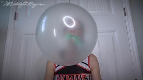 Cheer for Maddy's HUGE Bubbles!