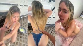 vanessa bohorquez plastic tits and ass latina washes my car for sex porn video