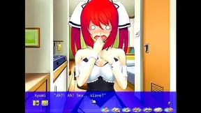 Marie and H.O.S Share Forbidden Lust in Fiery Lesbian Hentai Romance