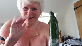 Ooooh! with a Cucumber!