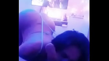 Mamando Pinga y Huevos En Sensual en Lenceria