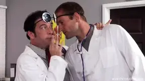 Sexy TS lady takes parody fun in 70s flick