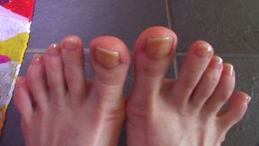 Long Toenail, Toe Footjob JOI