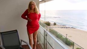 Sexy Sunrise on the Balcony of a Hotel