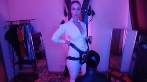 Dominatrix Eva Latex Fuck In Mouth Deepthroath Strapon Slave Femdom Bdsm Hardcore Heels Footfetish