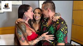 festinha com elisa sanches e belinha baracho levaram um pau big mostro