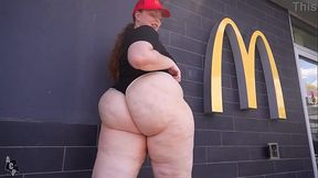 Busty ebony MILF Mia Dior gets big as boned clown Gibby