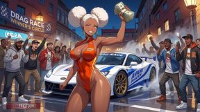 zola s sexy free use friday night races ai generated movie