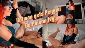 Batman Gets Pegged By Poison Ivy! By Ruby Onyx