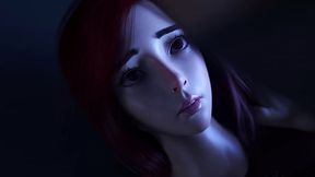 Projekt Passion Big Ass Red Head Gets Fucked by Large Cock Standing Up with Foot on Wall