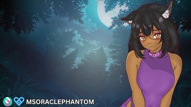Rough doggystyle breeding my freaky werewolf girlfriend