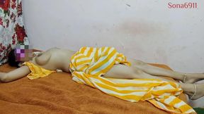 Stepsister Sona Baby Fucked by Younger Stepbrother Full Viral Mms
