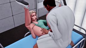 doctors arranged hard anal sex (sims porn + sfm)