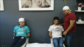 18-Year-Old Twinks Alee & Diego Chaka Are Getting Gagged With Different Kind Of Gags. Of Course They Also Get Tickled In A Very Mean Way. Watch The Boys Squirming In Their Gags. There Is Nothing Else They Can Do Because Of The Tickling!