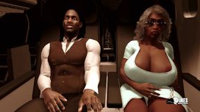 Curvy teacher gets BBC in POV elevator fuck