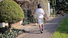 Teasing in the garden