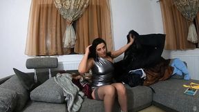 Love to Suck and Fuck with This Furhooded Down-jackets