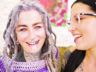 Tattooed 3some – ATM, Booty to Butt