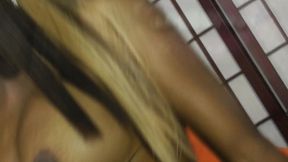 caramel starr goes down on a white dude, yeah!!!