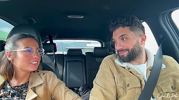 Lea Pam Suck Gael Marques Dick and He Fucks Her in the Car During Car Wash
