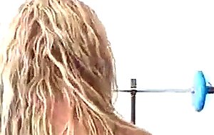 Female bodybuilder autumn raby masturbation