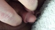 Big clit FTM transgender solo masturbation
