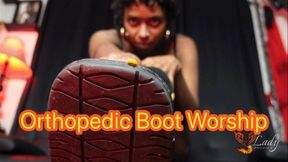 Orthopedic  Boot Worship