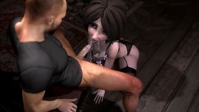 aunty cass sucks dick on her knees - big hero 6 parody