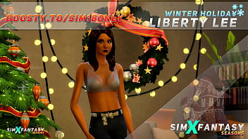 Winter Holiday - Liberty Lee - The Sims 4